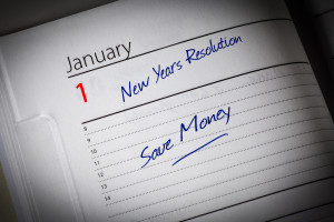 Save money written in diary for January