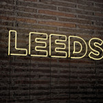 Leeds neon sign